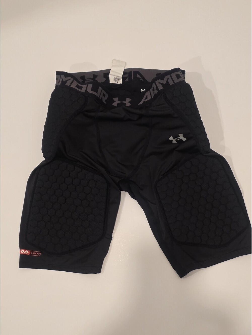 Under Armour Men's XL Girdle Shorts Black Compression Heat Gear